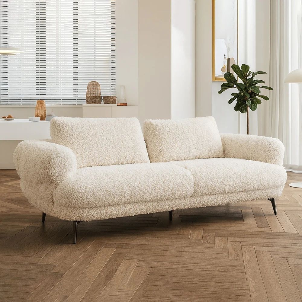 Squabble Fur Fabric Sofa