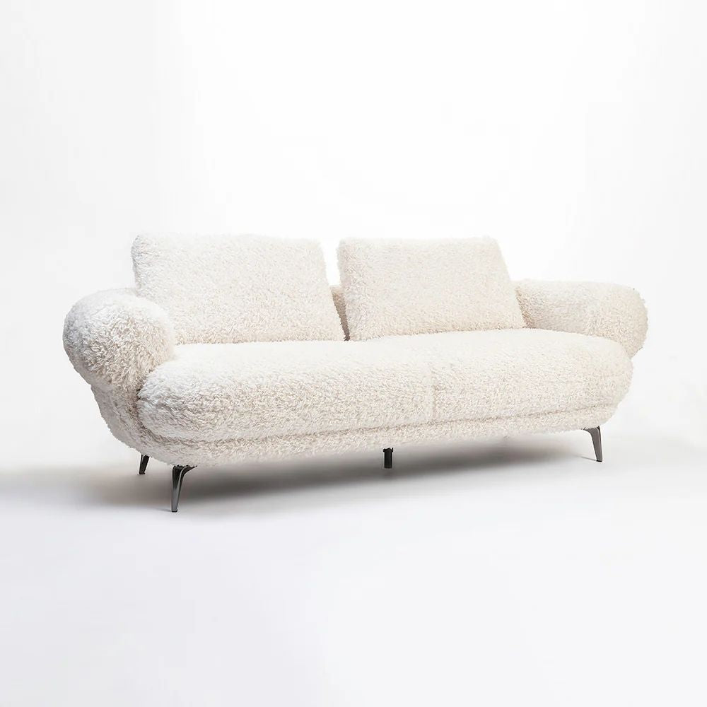 Squabble Fur Fabric Sofa