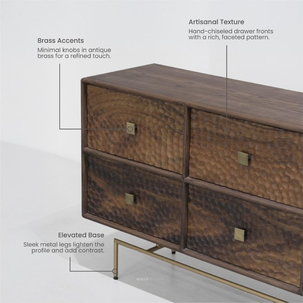 Petika Chiseled Buffet Console