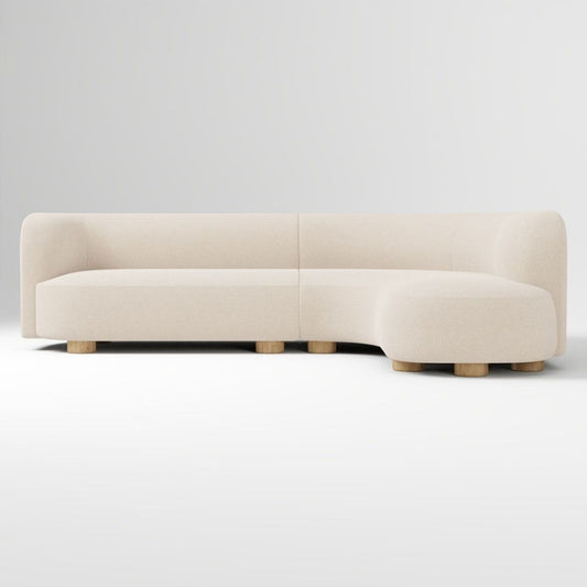 Laurent 2-Piece Wedge Chaise Sectional