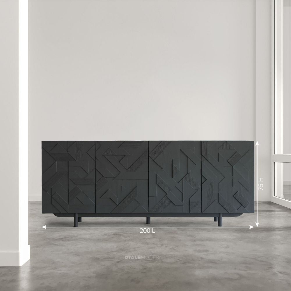 Monarch Buffet Sideboard Console