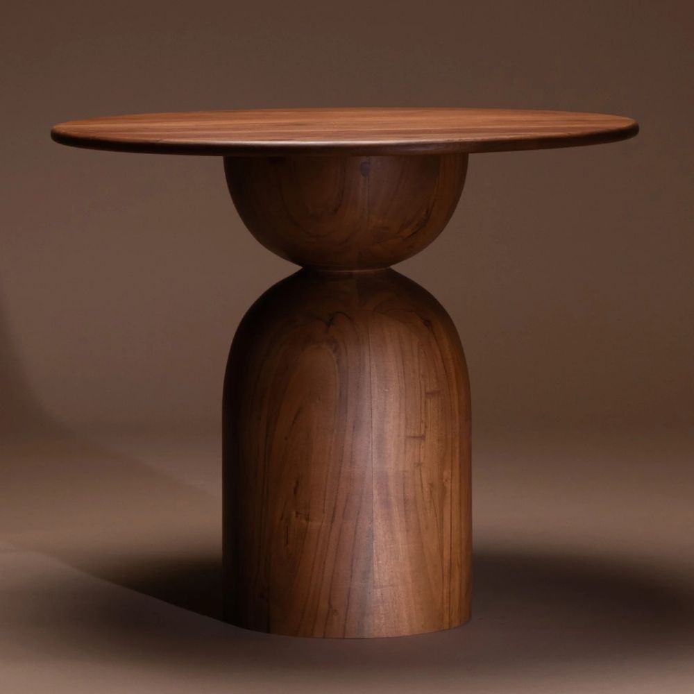 Abacus Wooden Side Table