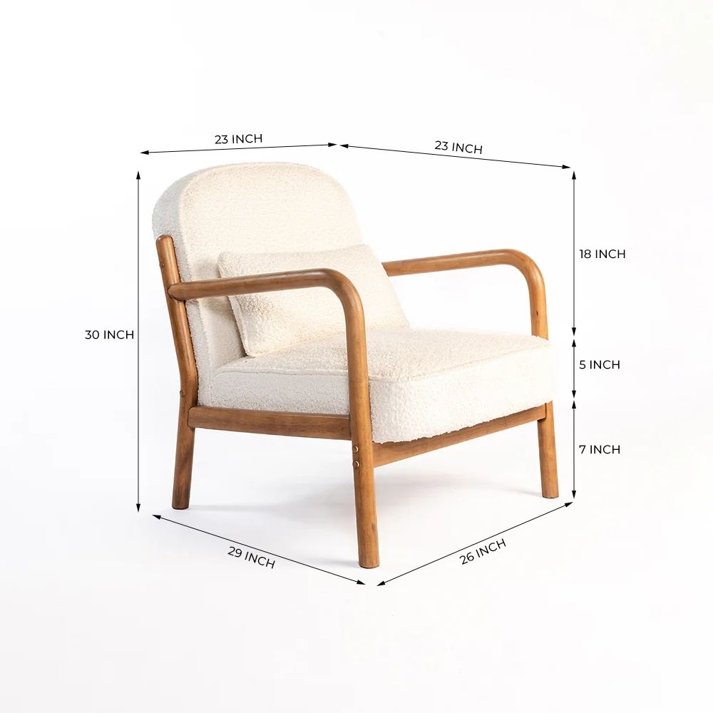 Dew Nostalgia Wooden Armchair