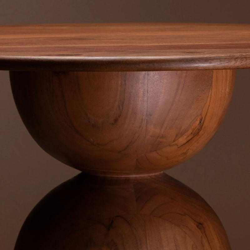 Abacus Wooden Side Table