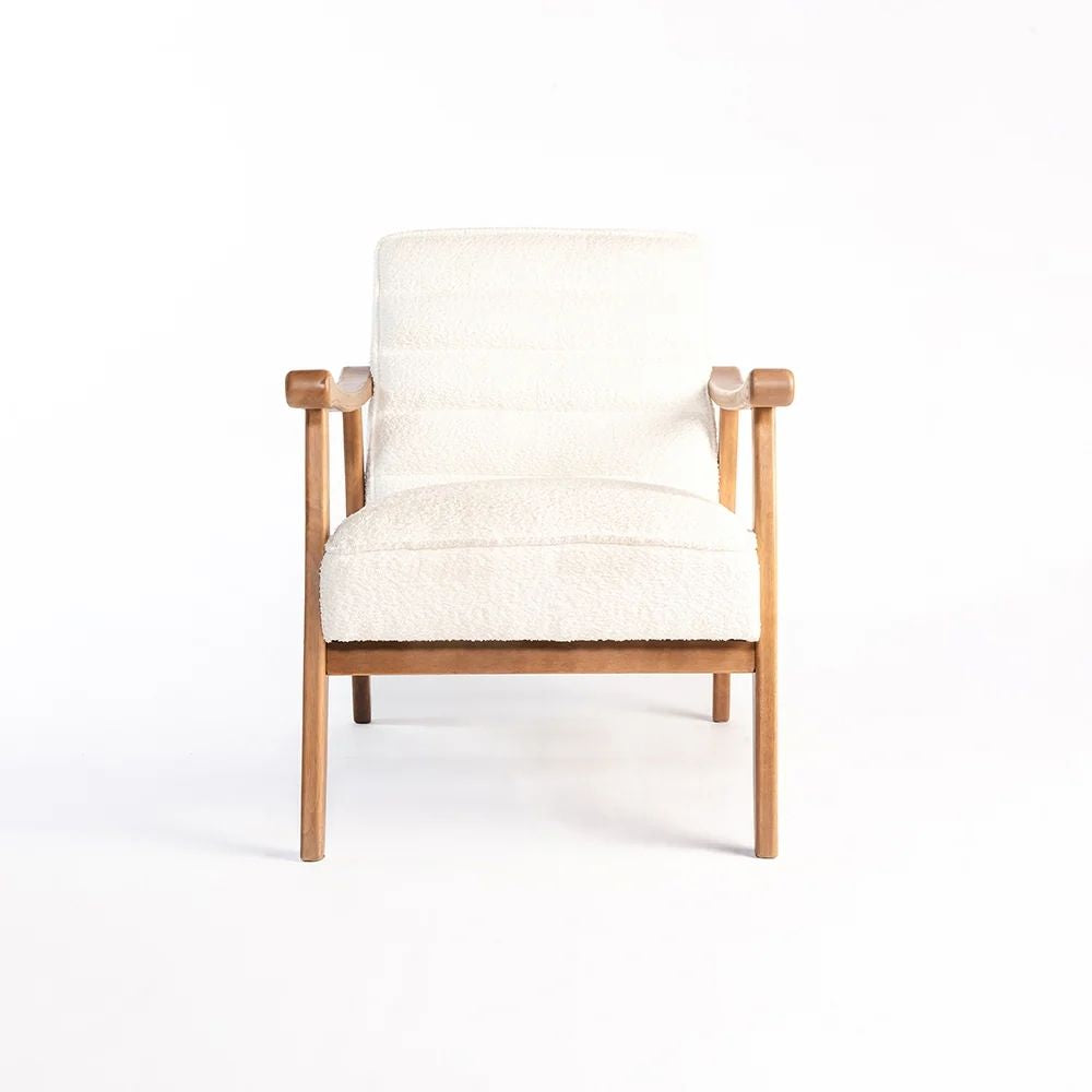 Tulsa Petal Wooden Armchair