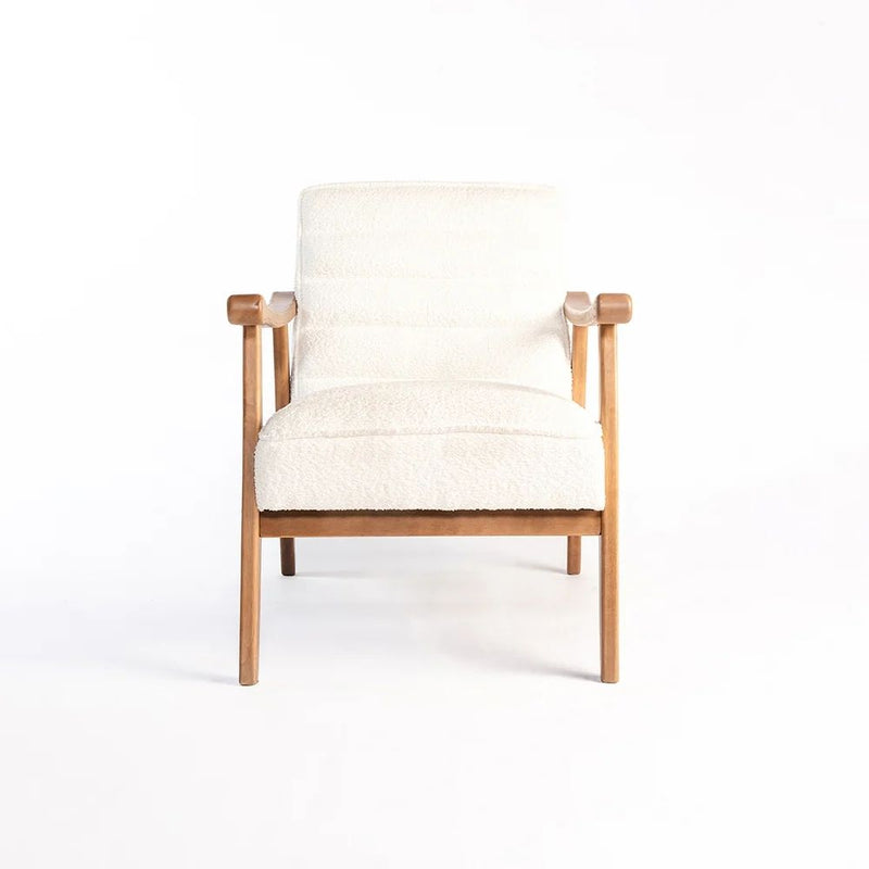 Tulsa Petal Wooden Armchair