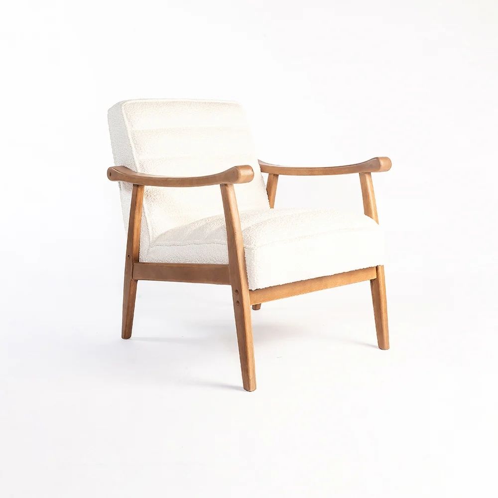 Tulsa Petal Wooden Armchair