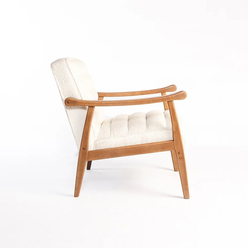Tulsa Petal Wooden Armchair