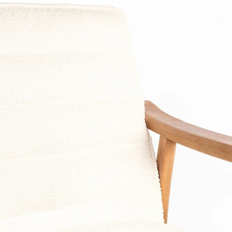 Tulsa Petal Wooden Armchair