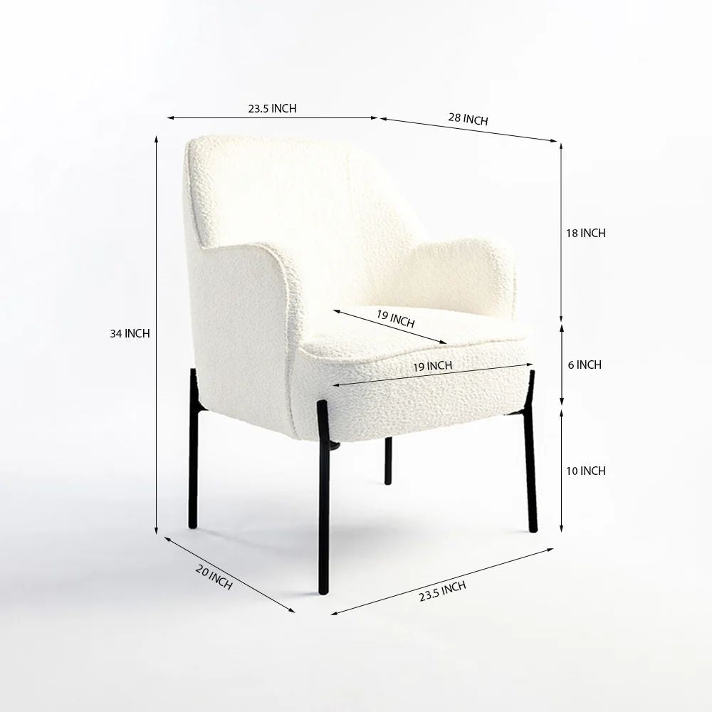 Ironveil Modern Armchair